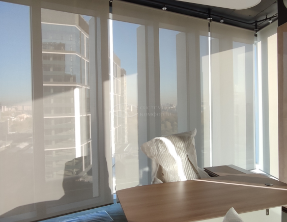 Портфолио Жалюзи на пластиковые окна без сверления