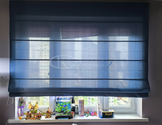 Портфолио работ Римские шторы