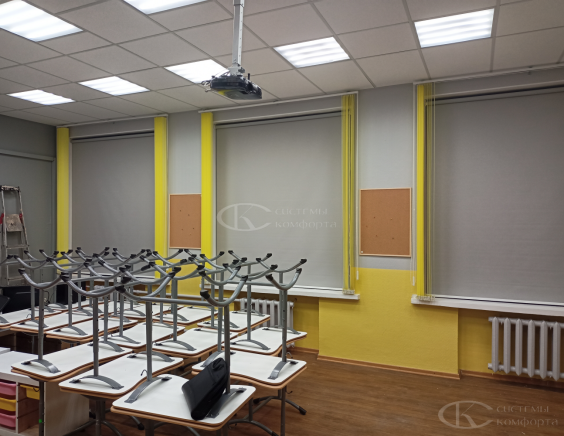 Портфолио Жалюзи на пластиковые окна без сверления