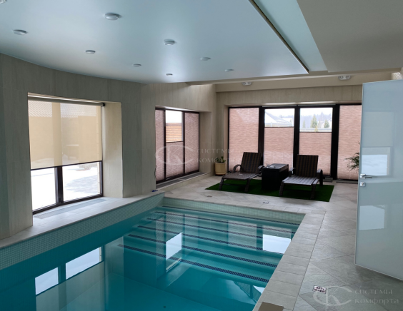 Портфолио Жалюзи на пластиковые окна без сверления