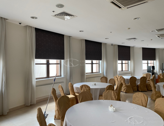 Портфолио Жалюзи на пластиковые окна без сверления