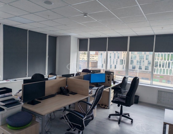 Портфолио Жалюзи на пластиковые окна без сверления