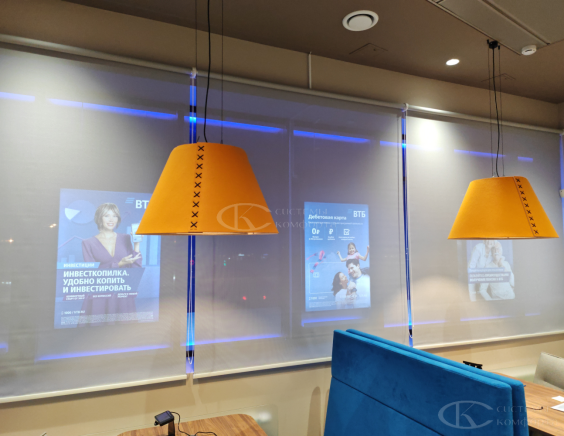 Портфолио Жалюзи на пластиковые окна без сверления