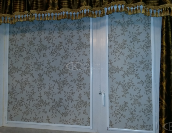 Портфолио Жалюзи на пластиковые окна без сверления