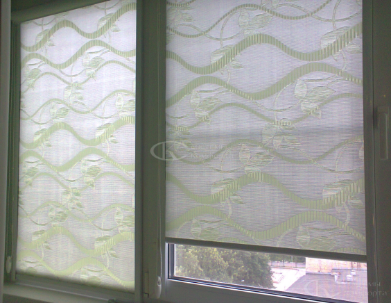 Портфолио Жалюзи на пластиковые окна без сверления