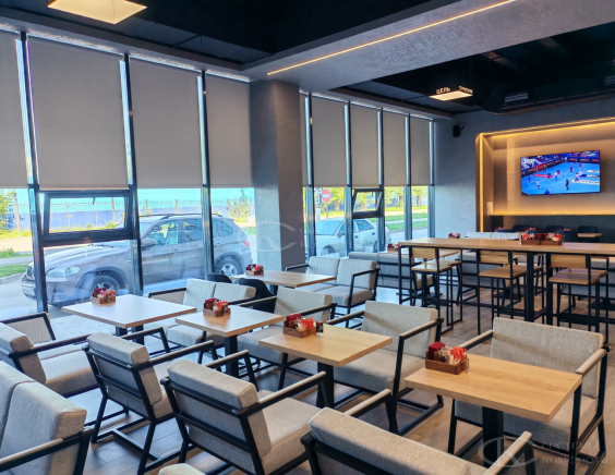 Портфолио Жалюзи на пластиковые окна без сверления