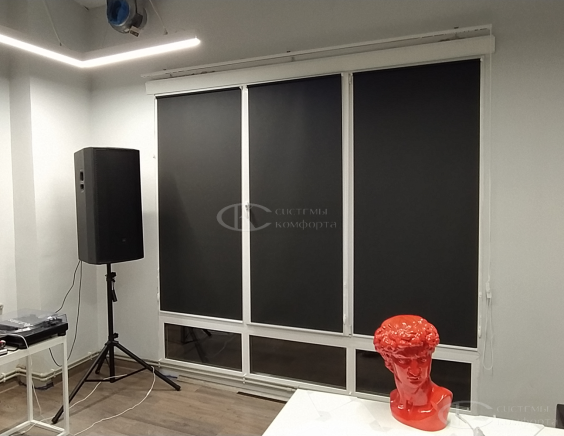 Портфолио Жалюзи на пластиковые окна без сверления